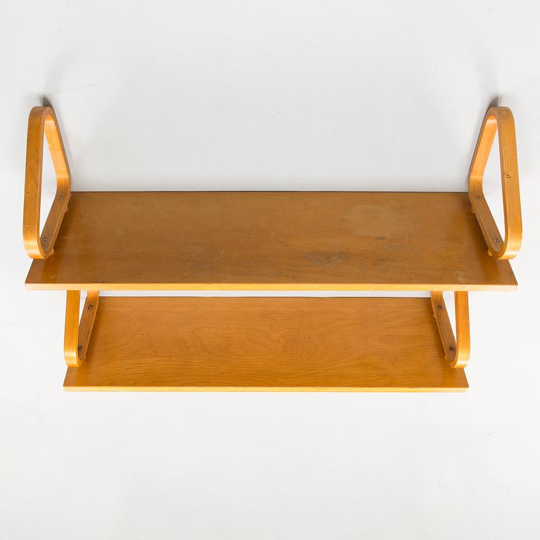 Alvar Aalto hylla, 2 st, modell 112. 1930-/40-tal.