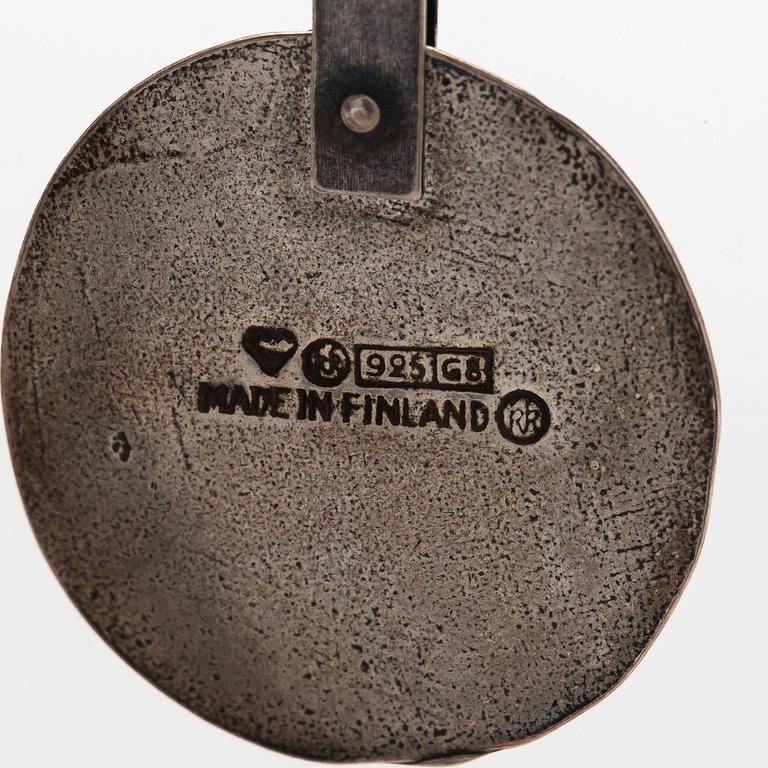 Kalevala Koru, A sterlingsilver jubilee collier for Kalevala's 150th anniversary by Kalevala Koru, Helsinki 1984.