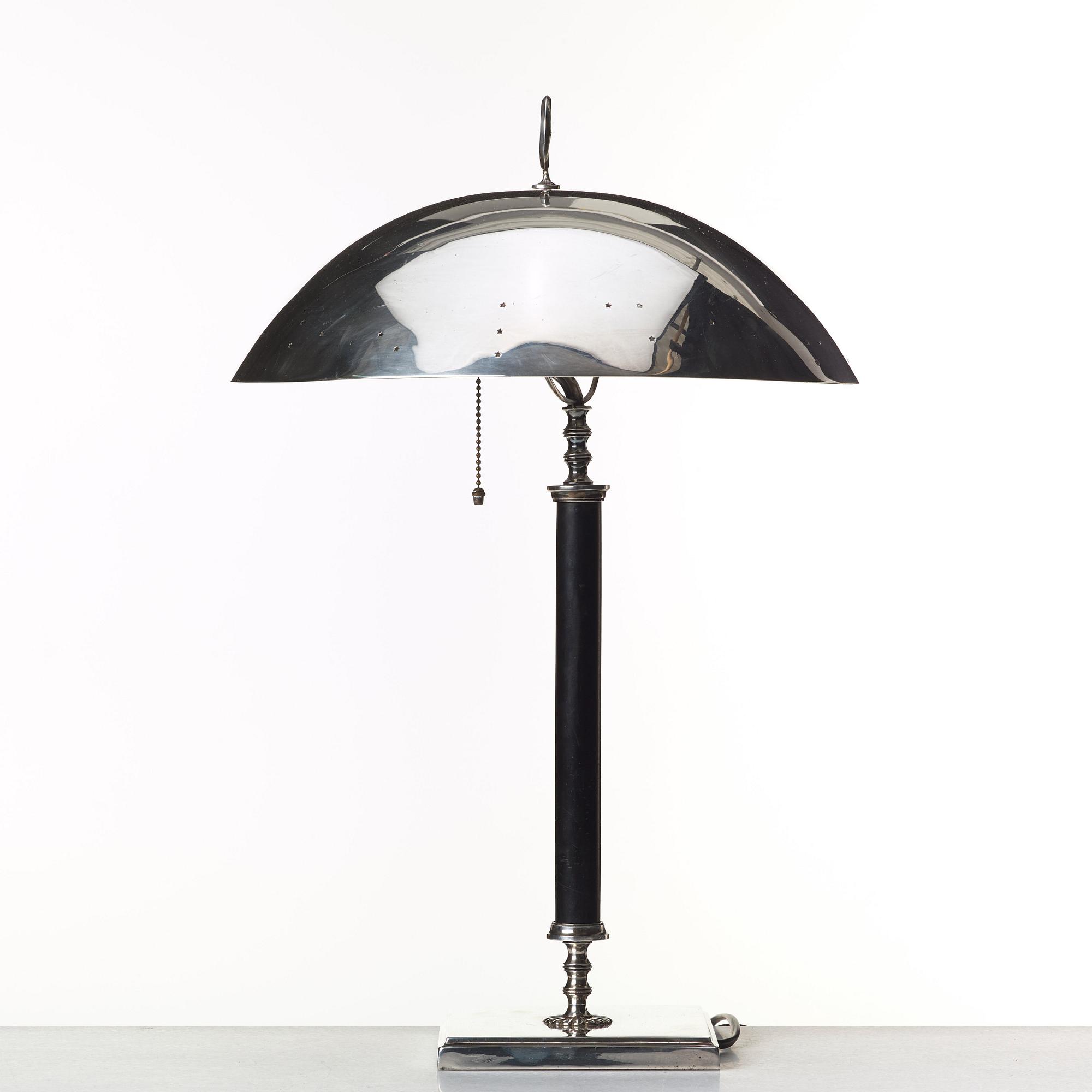 Elis Bergh, tillskriven, bordslampa, C G Hallberg, Swedish Grace 1920-tal.