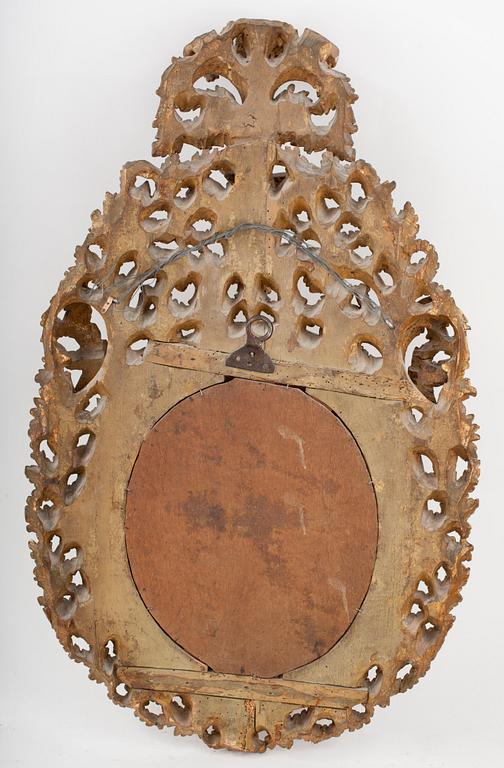 SPEGEL, barockstil, troligen Italien, 1800/1900-tal.