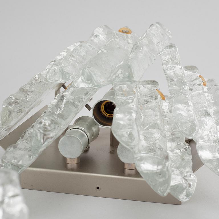 Three wall lamps from J.T Design in Kalmar, made in Austria, second half of the 20th century.