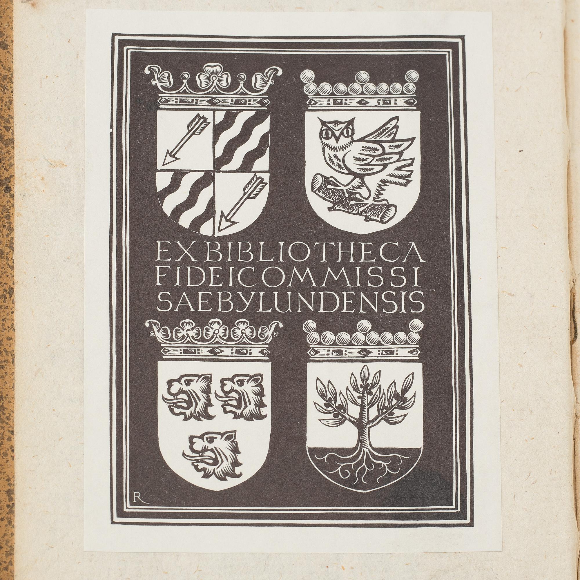 BOK, Bulstrode Whitelocke:en, Uppsala 1777.