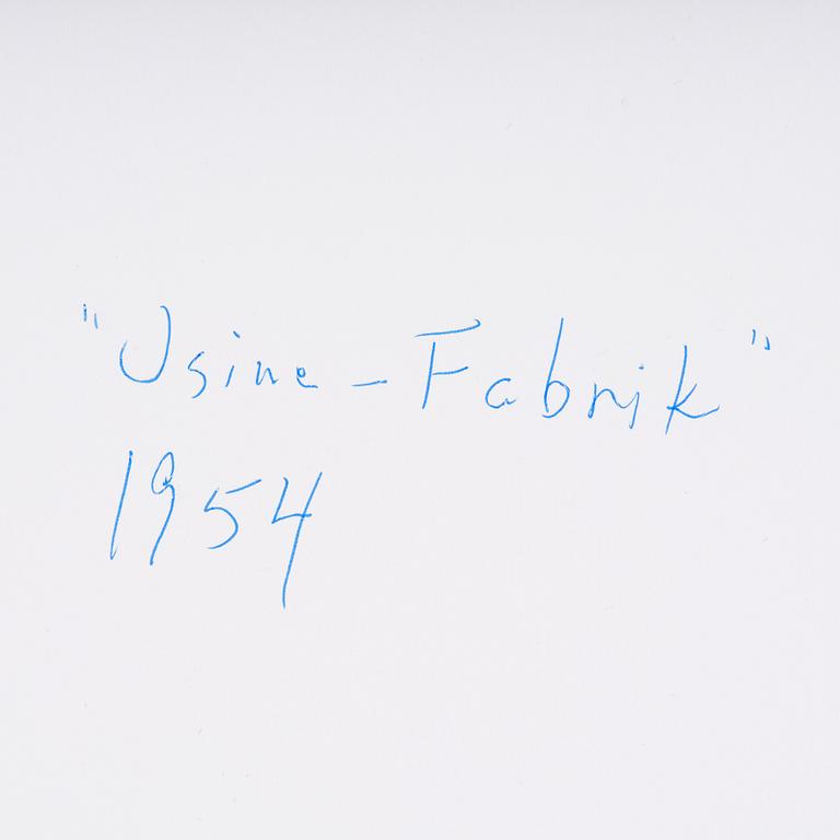 Olivier Herdies, "Usine (Fabrik)".