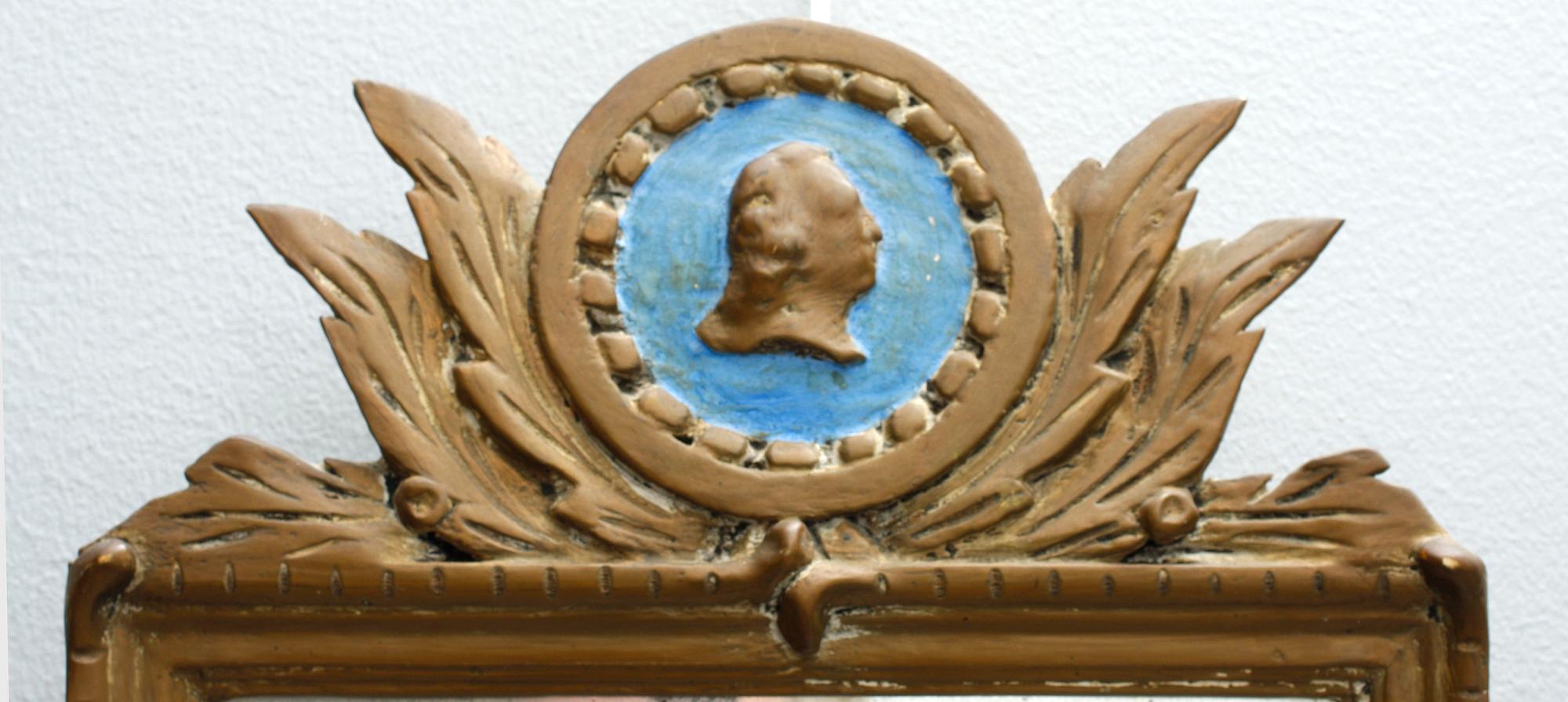 SPEGEL, gustaviansk stil, 1800/1900-tal.