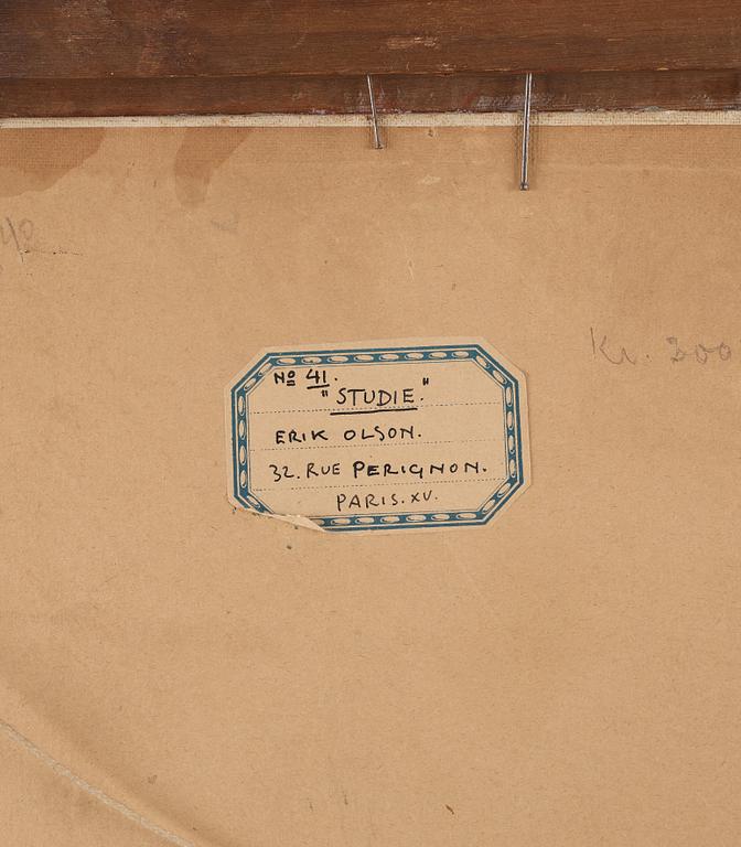 Erik Olson, "Study".