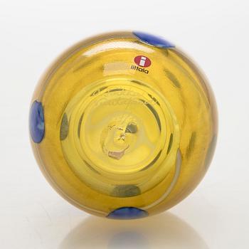 Oiva Toikka, årsfågel och ägg 2004, "Blue Scaup Duck", signerade O. Toikka Nuutajärvi 2004.