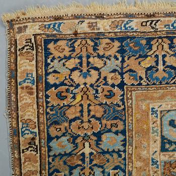 A RUG, an antique Anatolia, probably Gördes, a prayer rug, ca 177 x 124,5 cm (as well as flat weave at the ends 3 and 1.