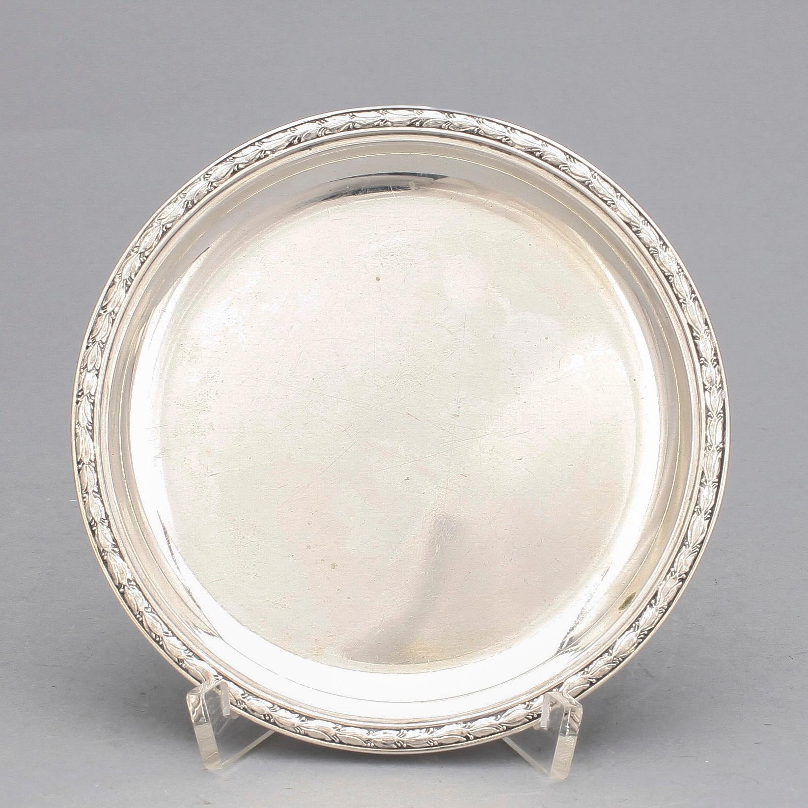 FAT, silver W A Bolin, Stockholm, 1940. Vikt 118 gram.