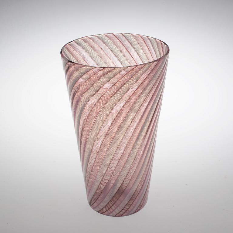 VAS, glas, Venini, Murano, Italien.