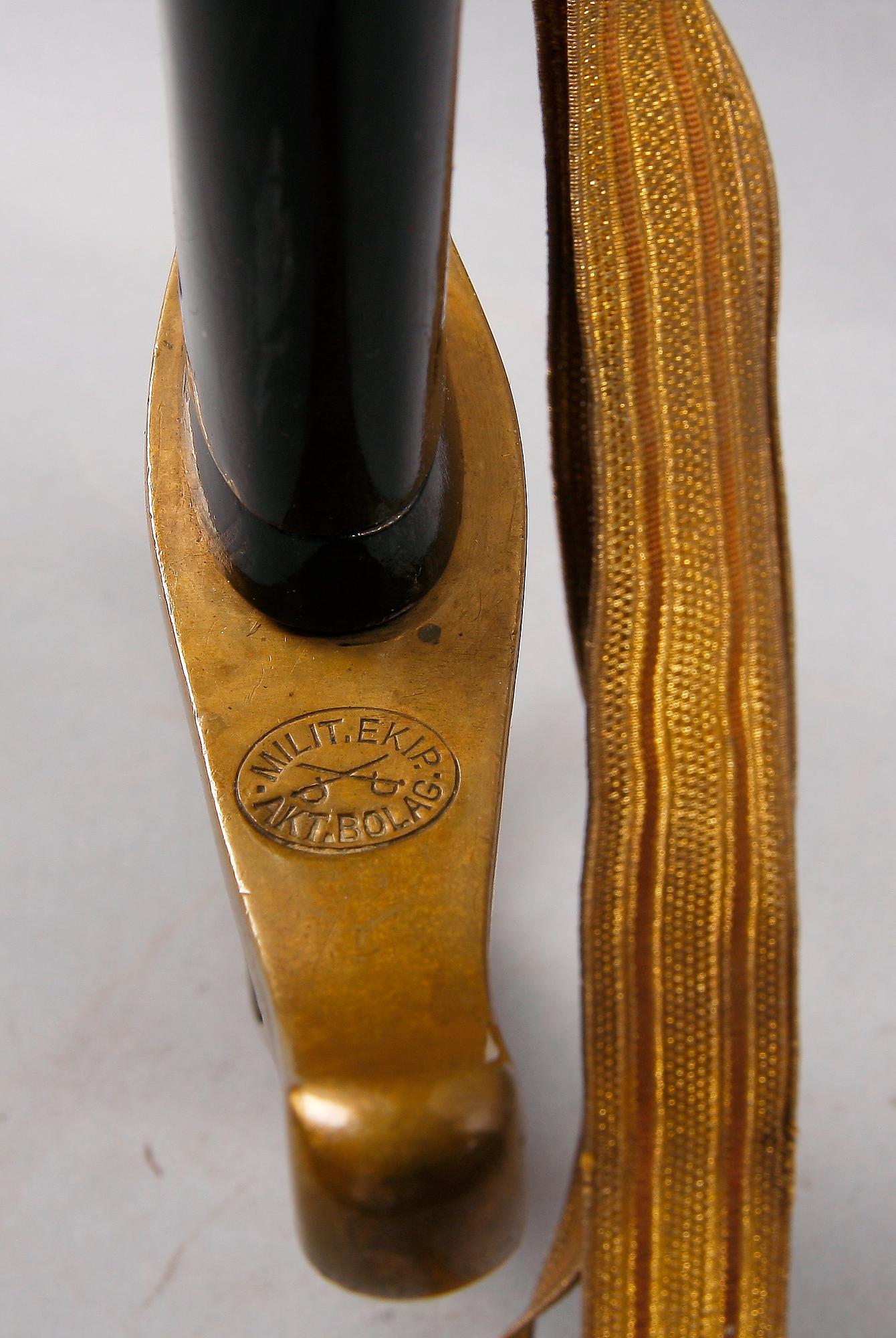 SABEL, med portepe, m/1899, för sergeant. E Svalling Eskilstuna.