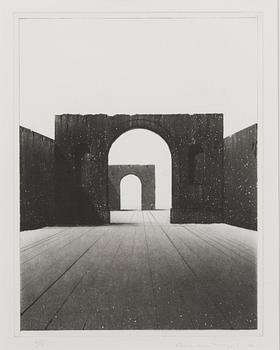 aquatint and drypoint, signed, dated -92 and numbered IV/X.