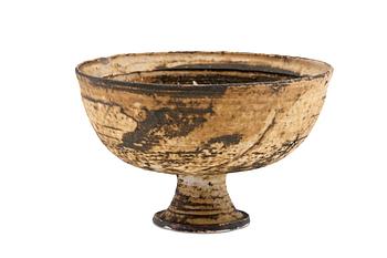 488. Kyllikki Salmenhaara, A FOOTED CERAMIC BOWL.