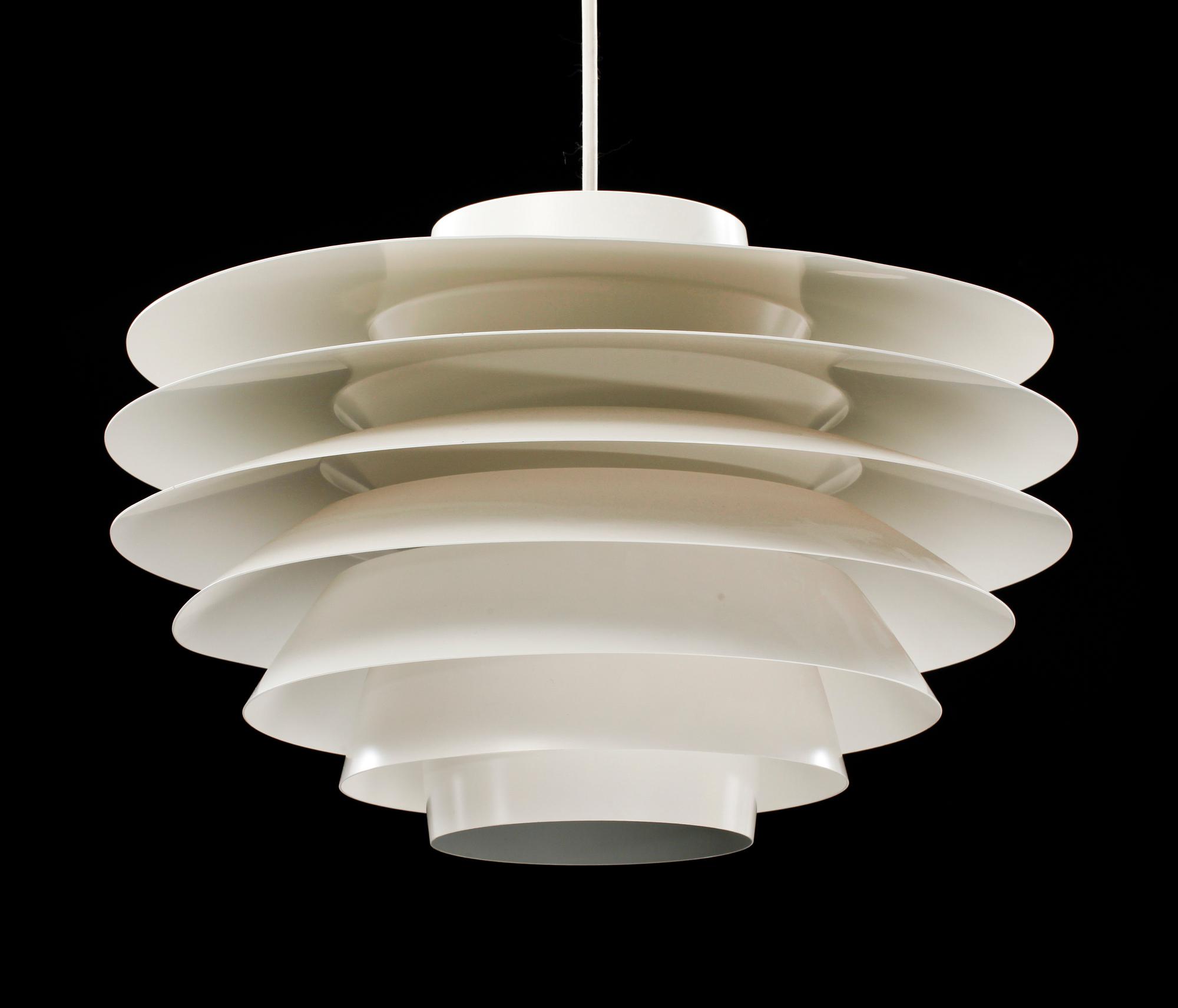 TAKLAMPA, "Verona", design Sven Middelboe, 1900-talets senare hälft.