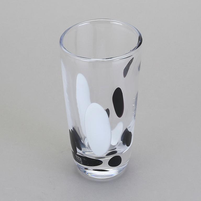 VAS, glas, Vicke Lindstrand, Kosta, signerad, 1900-talets andra hälft.