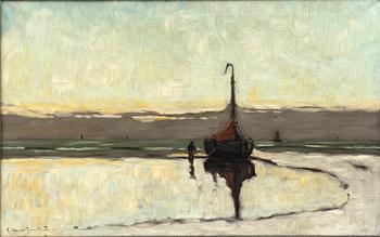 GERHARD MUNTHE MORGENSTJERNE, olja på duk, signerad och daterad -20.