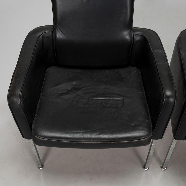 Pekka Perjo, a pair of 1969's armchairs for Haimi.