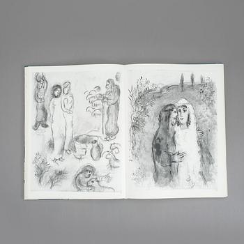 MARC CHAGALL, BOK, "Dessins pour la bible", Marc Chagall. Verve vol X, NO 37-38, 1960.