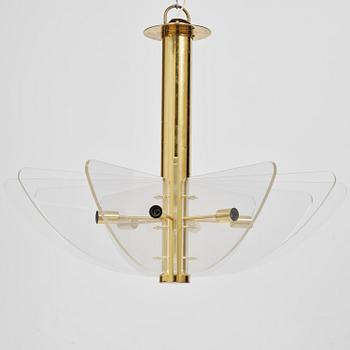 Hans-Agne Jakobsson, a rare ceiling lamp model "C 2438", Hans-Agne Jakobsson AB, Markaryd, 1970s.