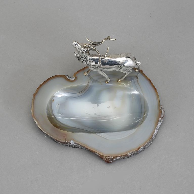 FAT, silver och agat, Ryssland, 1900-tal.