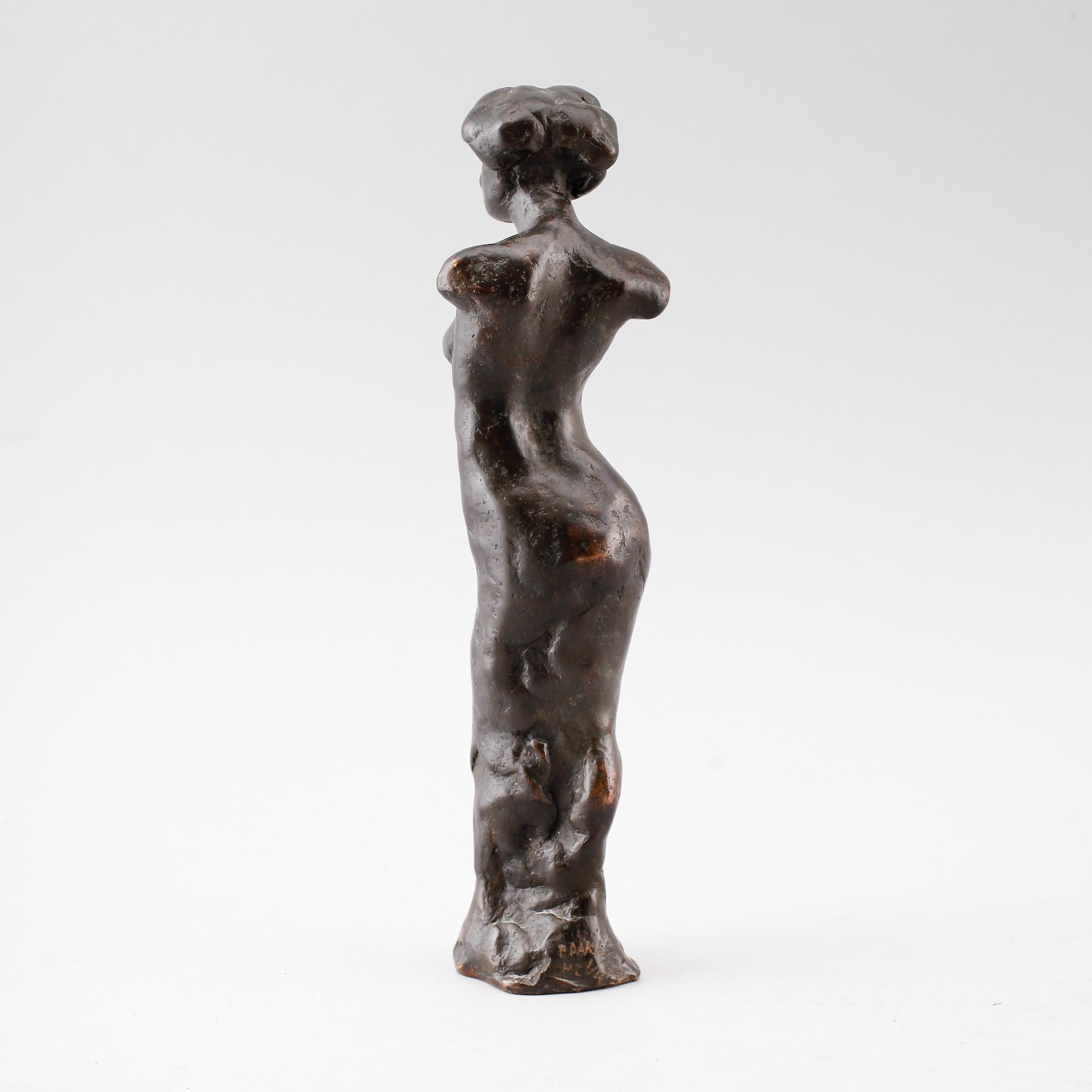 PETER DAHL, skulptur, patinerad brons, signerad P. DAHL och numrerad HC 1/4.