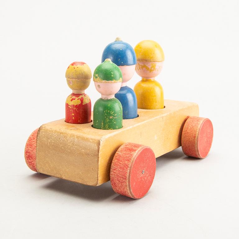 Kay Bojesen, "Family on a trip", toy, 1950s-60s.