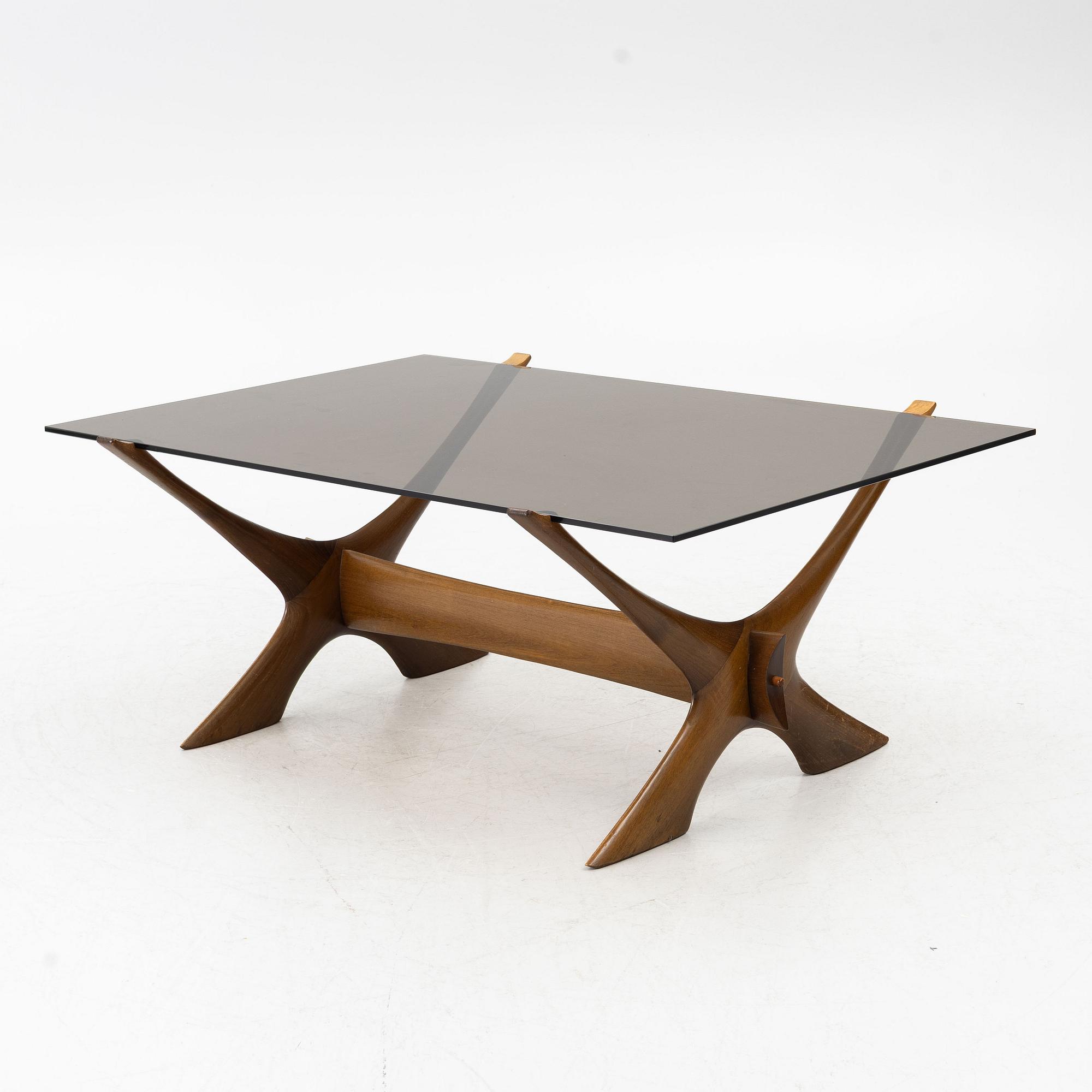 Fredrik Schriever-Abeln, coffee table, “No. 9”, Örebro Glasindustri, 1960s.