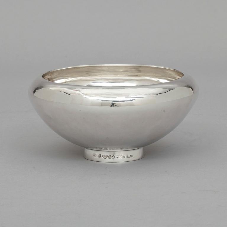 SKÅL, sterlingsilver, C F Carlman, Stockholm 1966.