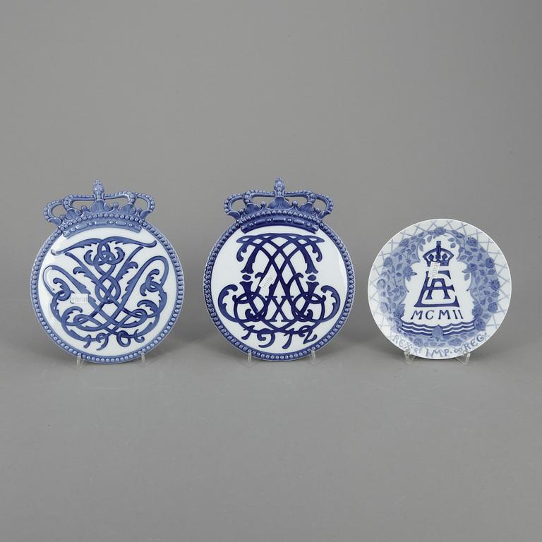 MINNESTALLRIKAR, 26 st, Danmark, bl a Kunglig Dansk.