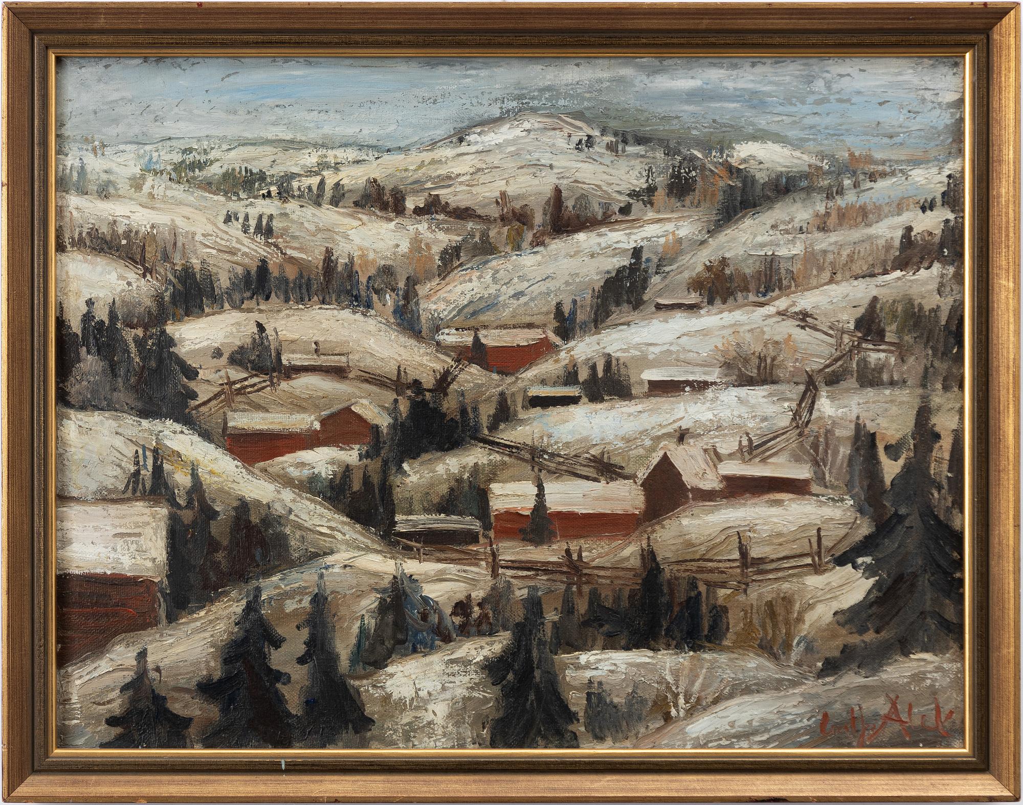 Carl Josef Alexandersson, "Senvinter".