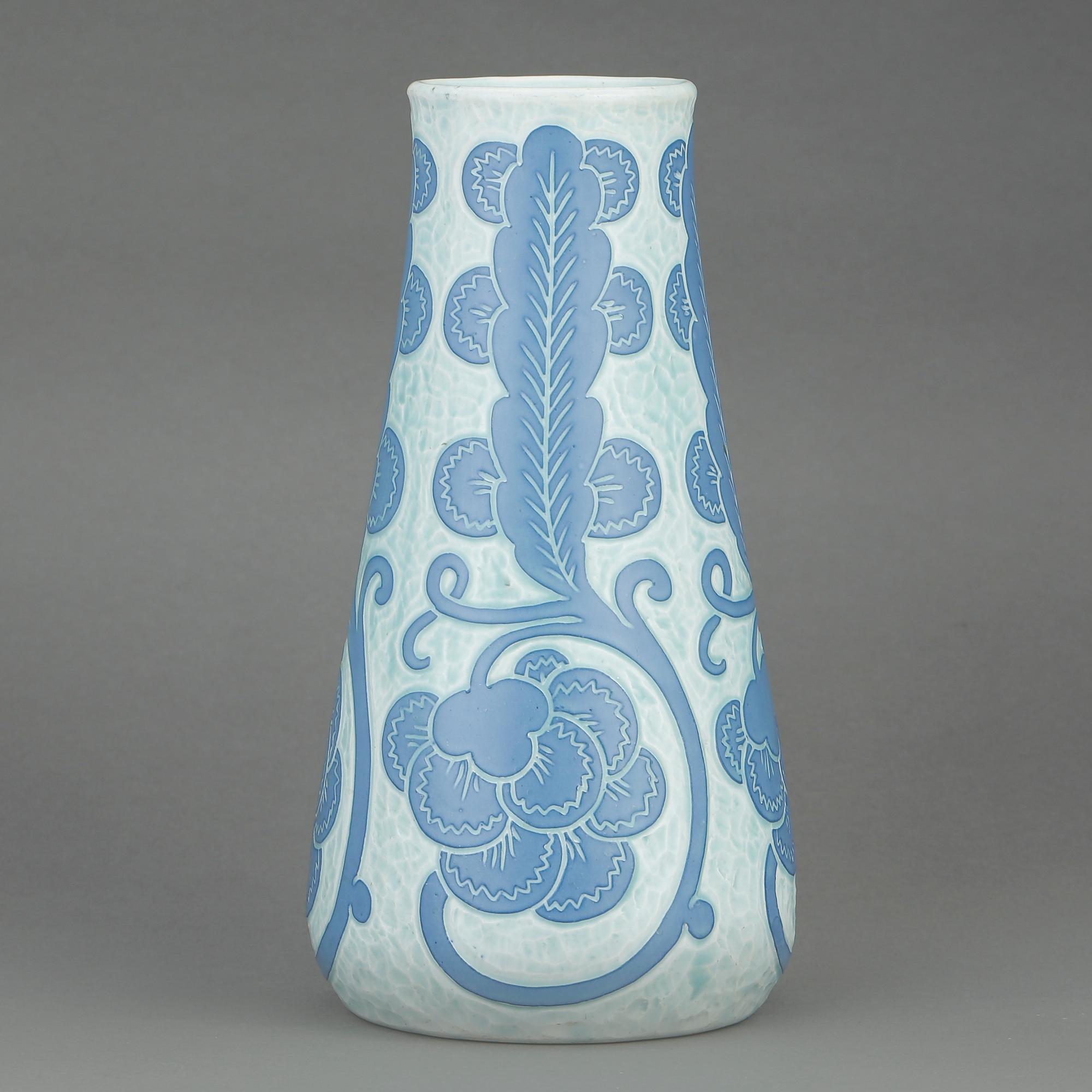 VAS, flintgods, Josef Ekberg, Gustavsberg, 1921.