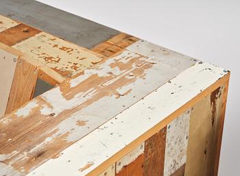 Piet Hein Eek, Armchairs, a pair, “Large Scrapwood Chair”, the Netherlands, after 2008.