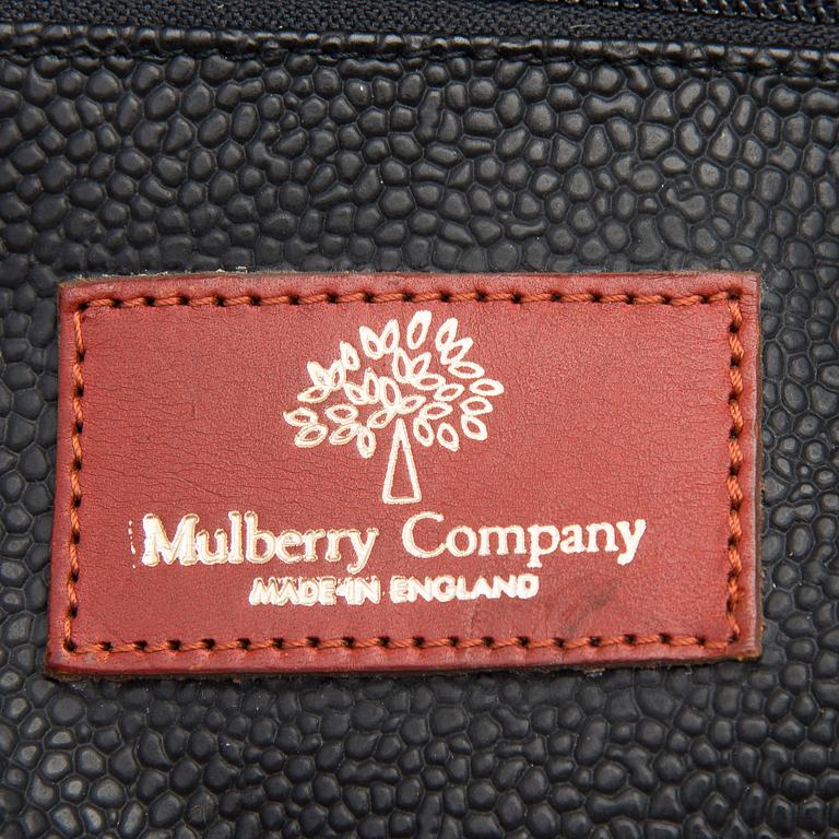 MULBERRY, WEEKENDVÄSKA, 1980-tal.