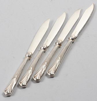 FRUKTKNIVAR, 12 st, nysilver, WMF.