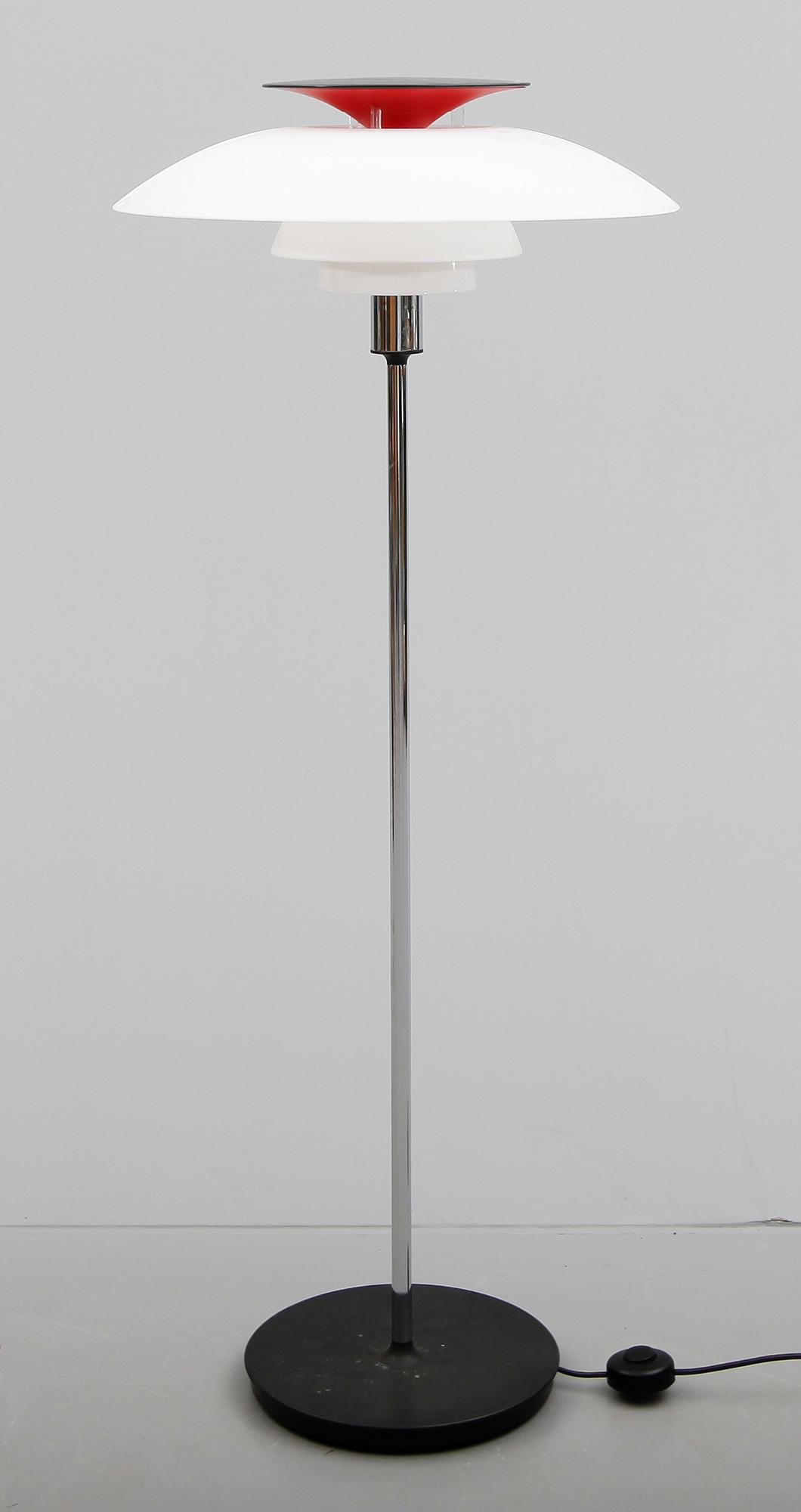 GOLVLAMPA, PH-80, Poul Henningsen för Louis Poulsen.