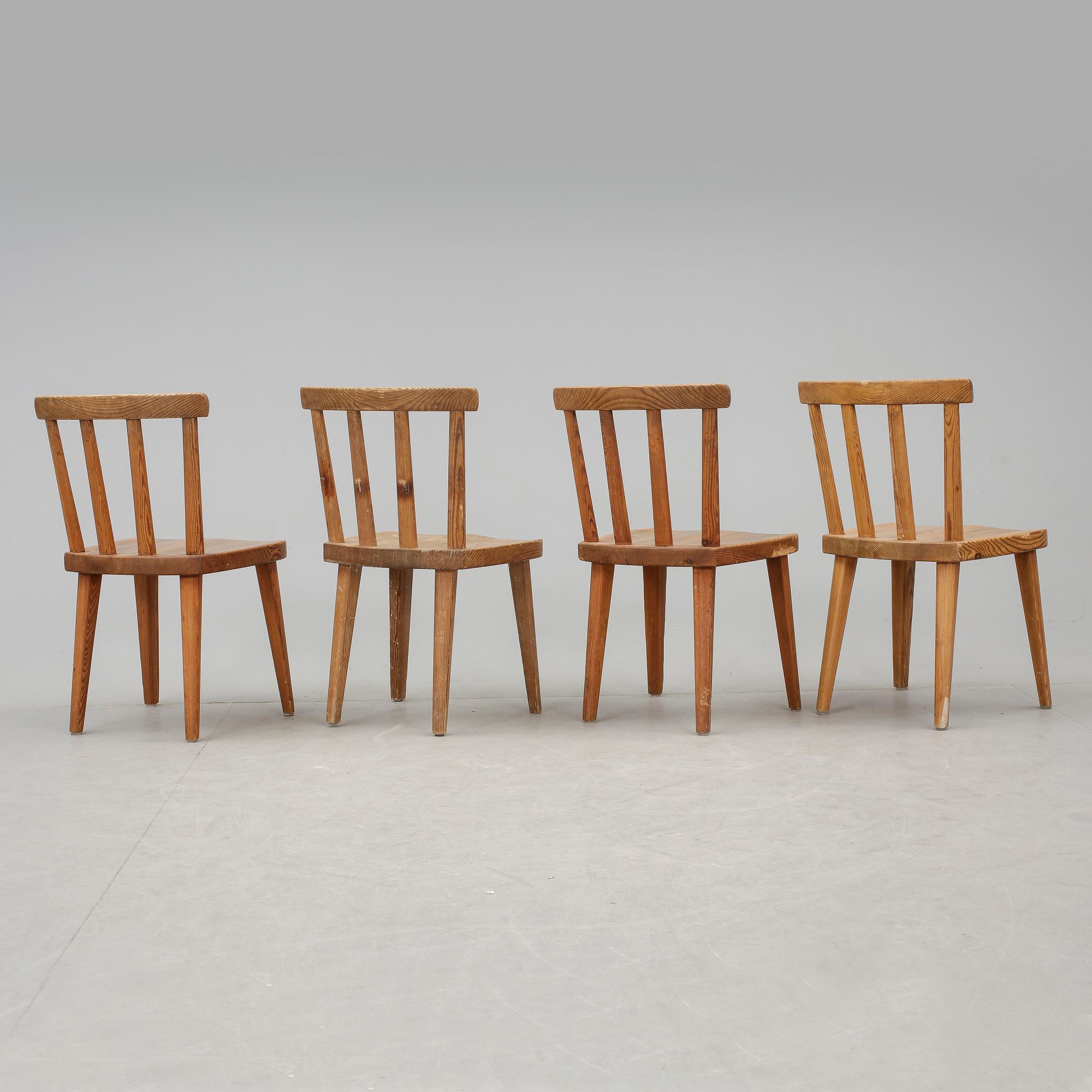 STOLAR, 4st, "Utö", Axel Einar Hjorth, Nordiska Kompaniet, 1930-tal.