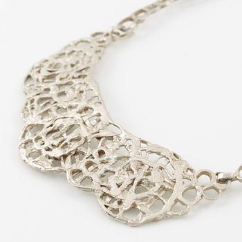 Lars Arby, collier, sterlingsilver, Göteborg 1977.