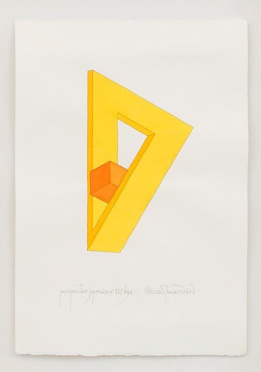 OSCAR REUTERSVÄRD, watercolour, signed and numbered.