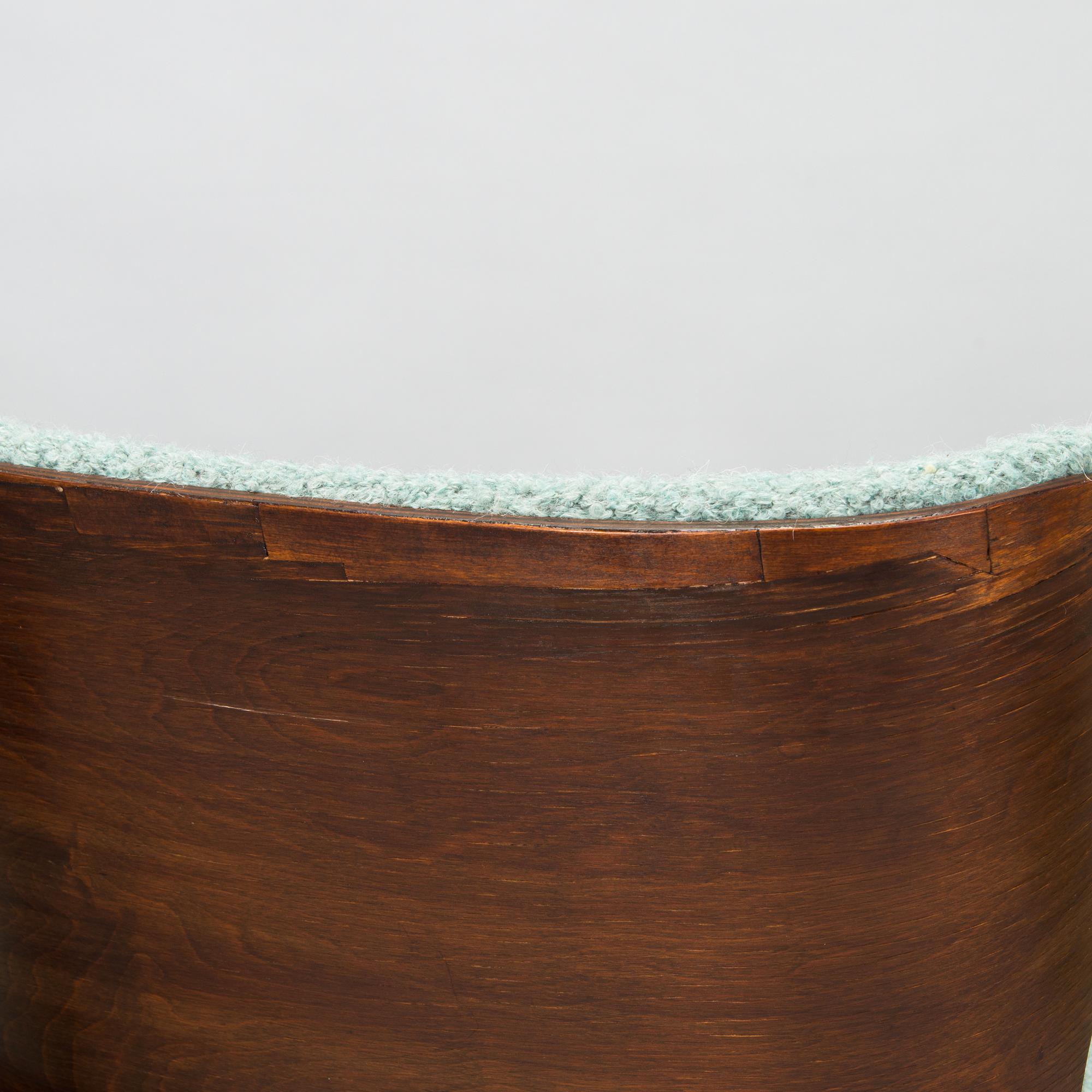 Werner West, fåtöljer, ett par, Wilhelm Schaumann Oy, Finland 1930-40-tal.