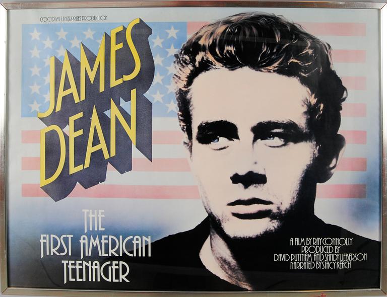 FILMAFFISCH, James Dean, 1975.