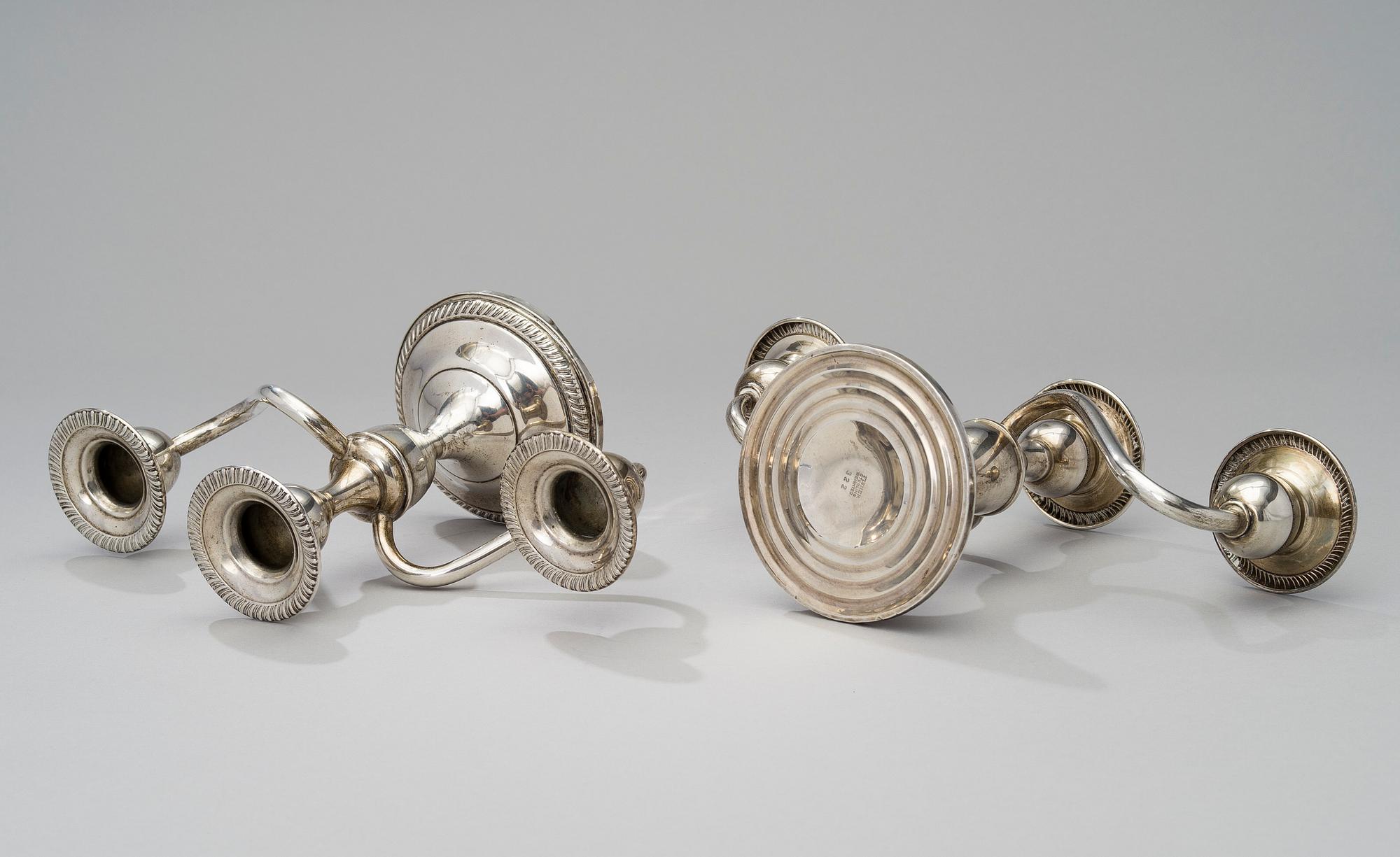 Fisher Sterling キャンドルスタンド 800 Fisher Sterling キャンドルスタンド 800 Candlesticks Pair Fisher