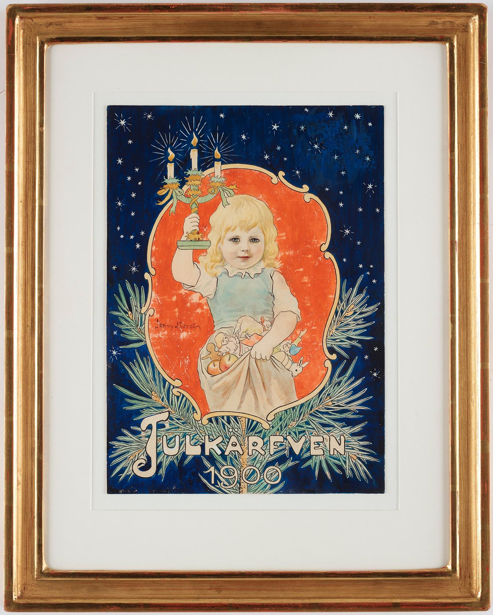 Jenny Nyström, "Julkärfven 1900".