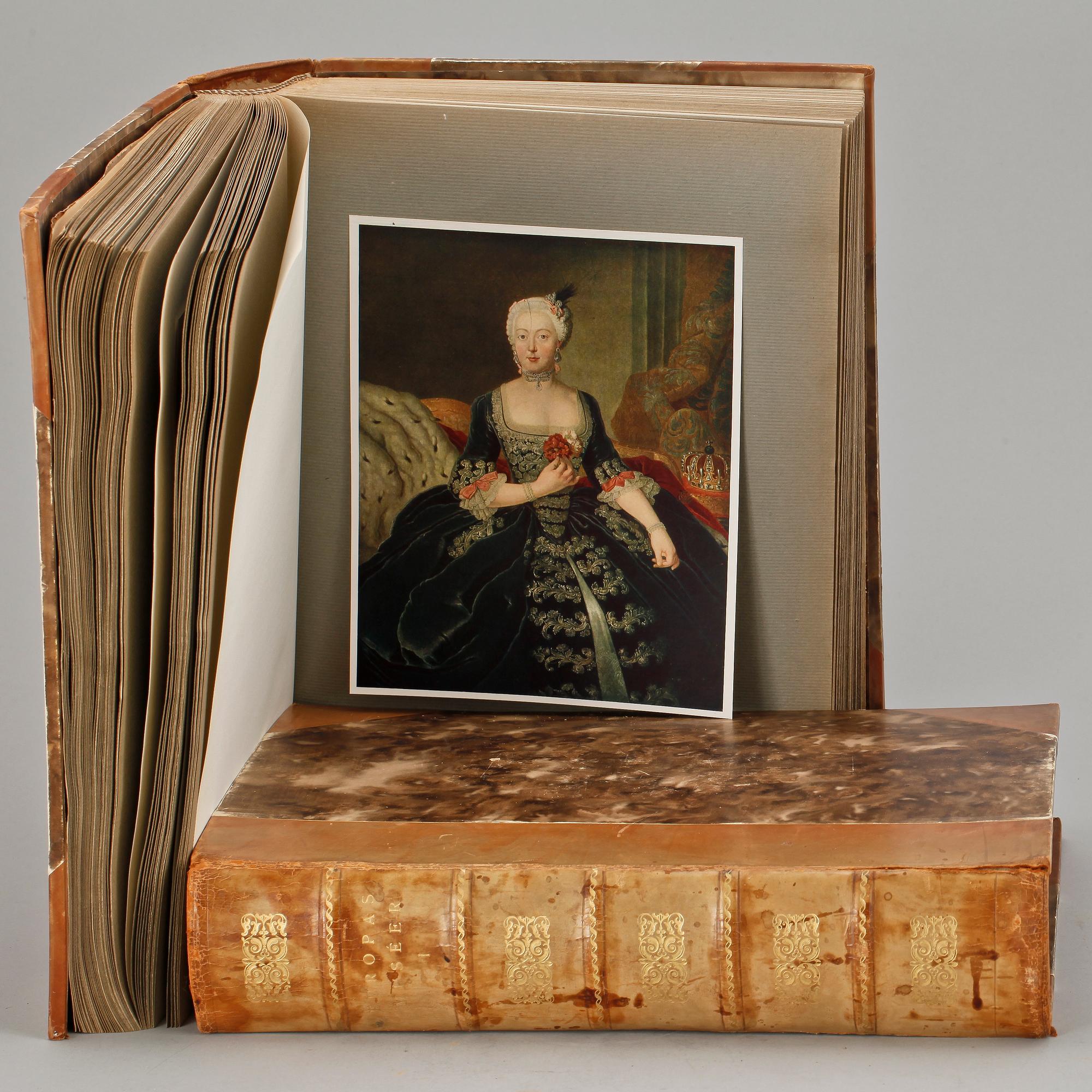 BÖCKER, 2 volymer, "Europas Muséer", Stockholm, Wahlström & Widstrand, 1920.