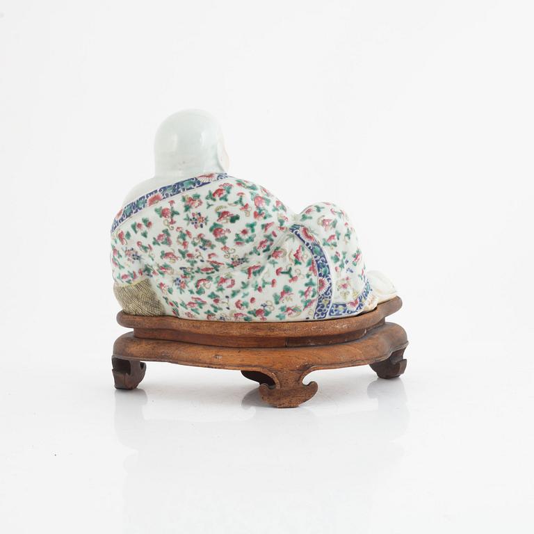 Figurine, Buddai, porcelain, China, 20th century.