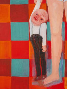 Lena Cronqvist, "Flicka med dockor".