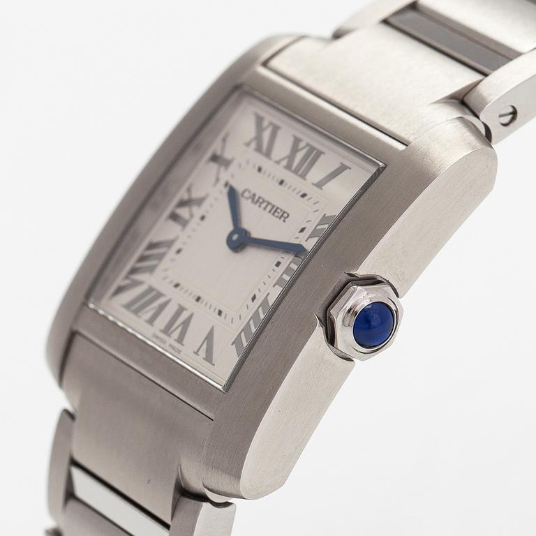 Cartier, Tank Francaise, armbandsur, 27 mm,