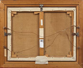 GUNNAR LÖBERG, olja på duk. Ej signerad.