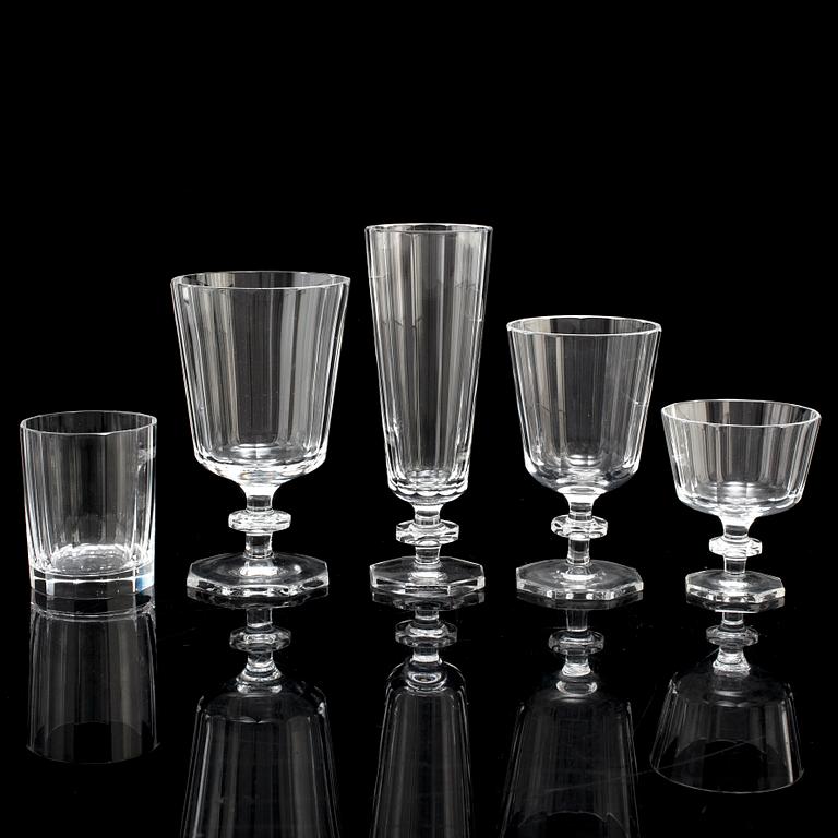 ELIS BERGH, A set of 65 glasses 'Karlberg', Kosta.