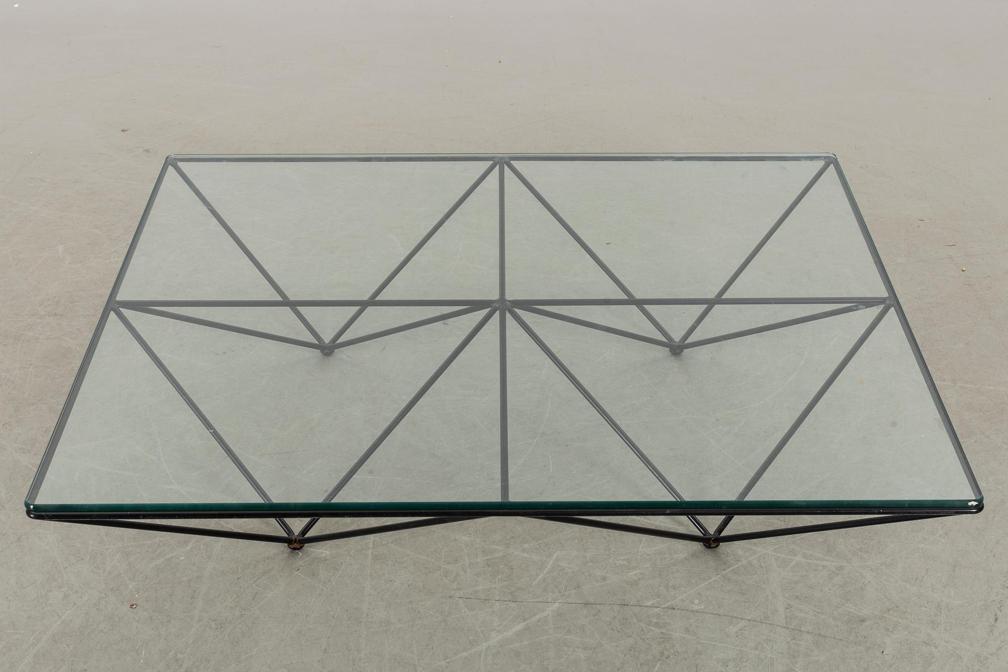 PAOLO PIVA, coffe table, "Alanda", B & B Italy.