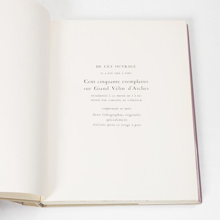 Marc Chagall, böcker, 6 st, "Chagall Lithographe I-VI, 1922-1985", Fernand Mourlot.