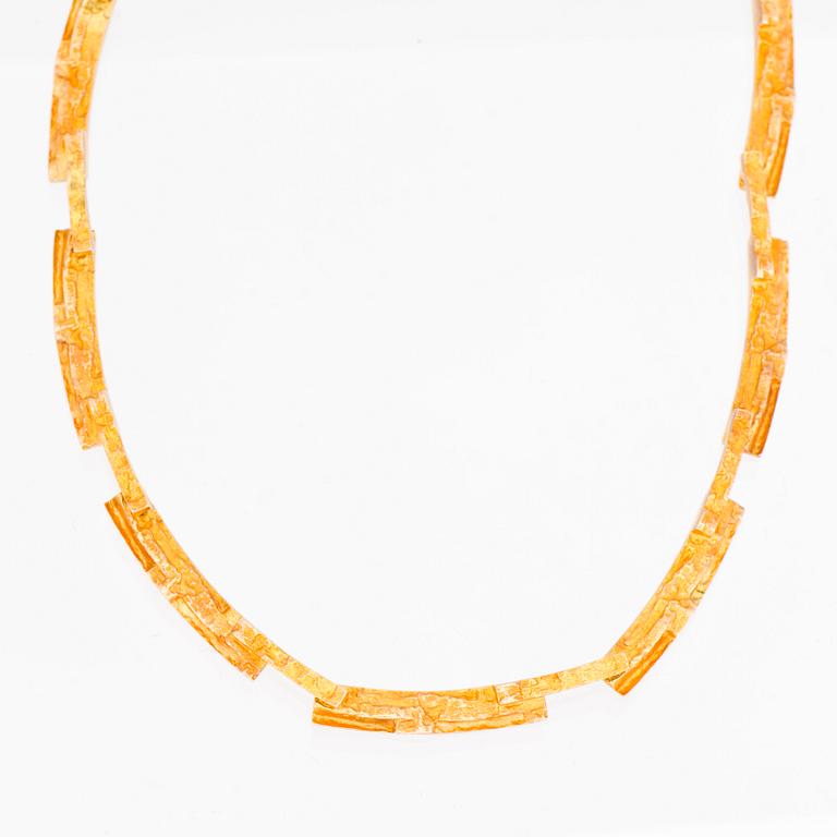 KAULAKORU, 14K kultaa. "Tundra", Lapponia 1971.